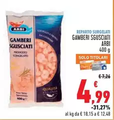 Arbi - Gamberi Sgusciati