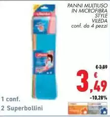 Vileda - Panni Multiuso In Microfibra Style Vileda - Panni Multiuso In Microfibra Style