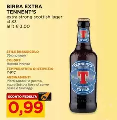 Tennent's - Birra Extra