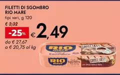 Rio Mare - Filetti Di Sgombro