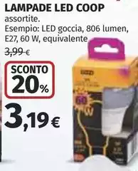 Coop - Lampade Led Coop - Lampade Led
