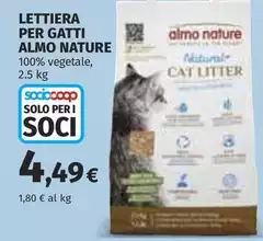 Almo Nature - Lettiera Per Gatti Almo Nature - Lettiera Per Gatti