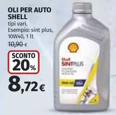 Shell - Oli Per Auto Shell - Oli Per Auto