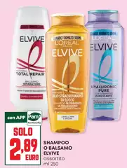 L'Oreal - Shampoo O Balsamo Elvive L'Oreal - Shampoo O Balsamo Elvive