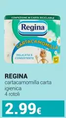 Regina - Cartacamomilla Carta Igienica Regina - Cartacamomilla Carta Igienica