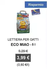 Eco Miao - Lettiera Per Gatti Eco Eco Miao - Lettiera Per Gatti Eco