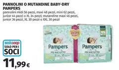 Pampers - Pannolini O Mutandine Baby-Dry