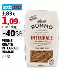 Rummo - Penne Rigate Integrali Rummo - Penne Rigate Integrali