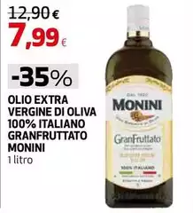 Monini - Olio Extra Vergine Di Oliva 100% Italiano Granfruttato Monini - Olio Extra Vergine Di Oliva 100% Italiano Granfruttato