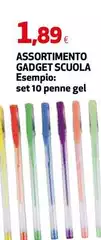 Assortimento Gadget Scuola Assortimento Gadget Scuola