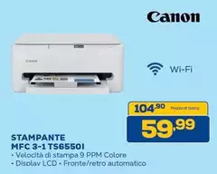 Canon - Stampante MFC 3-1 TS6550I Canon - Stampante MFC 3-1 TS6550I