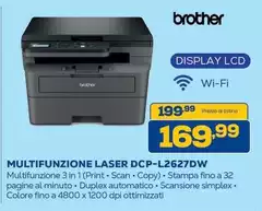 Brother - Multifunzione Laser DCP-L2627DW Brother - Multifunzione Laser DCP-L2627DW