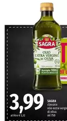 Sagra - Olio Extra Vergine Di Oliva Classico Sagra - Olio Extra Vergine Di Oliva Classico