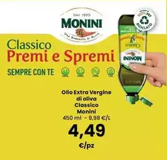Monini - Olio Extra Vergine Di Oliva Classico Monini - Olio Extra Vergine Di Oliva Classico