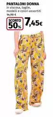 Pantaloni Donna Pantaloni Donna
