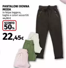 Leggera - Pantaloni Donna Moda Leggera - Pantaloni Donna Moda