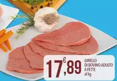 Girello Di Bovino Adulto A Fette