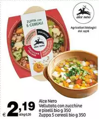 Alce Nero - Vellutata Con Zucchine E Piselli Bio Alce Nero - Vellutata Con Zucchine E Piselli Bio