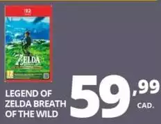 Nintendo - Legend Of Zelda Breath Of The Wild Nintendo - Legend Of Zelda Breath Of The Wild