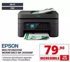 Epson - Multifunzione Workforce WF-2935DWF Epson - Multifunzione Workforce WF-2935DWF