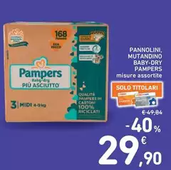 Pampers - Pannolini Mutandino Baby-Dry Pampers - Pannolini Mutandino Baby-Dry