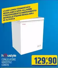 Houstyle - Congelatore Con170 Houstyle - Congelatore Con170