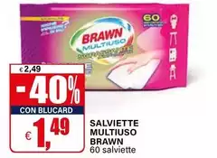 Brawn - Salviette Multiuso Brawn - Salviette Multiuso