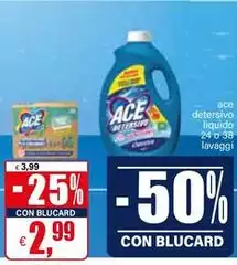 Ace - Detersivo Liquido Ace - Detersivo Liquido