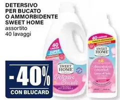 Sweet Home - Detersivo Per Bucato O Ammorbidente Sweet Home - Detersivo Per Bucato O Ammorbidente