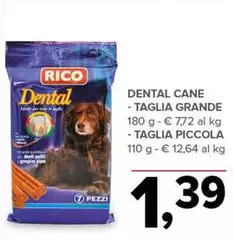 Rico - Dental Cane Taglia Grande Rico - Dental Cane Taglia Grande