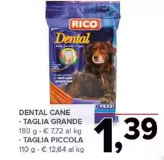 Rico - Dental Cane Taglia Grande Rico - Dental Cane Taglia Grande