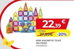 Mini Magnetic Tiles 100 Pezzi