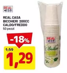 Casa - Bicchieri 200cc Caldo/Freddo Casa - Bicchieri 200cc Caldo/Freddo