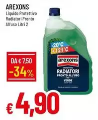 Arexons - Liquido Protettivo Radiatori Pronto All'Uso Arexons - Liquido Protettivo Radiatori Pronto All'Uso