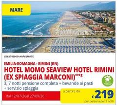 Marè - Hotel Momo Seaview Hotel Rimini (Ex Spiaggia Marconi)