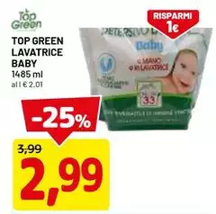Green - Top  Lavatrice Baby