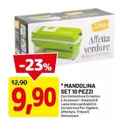 Mandolina Set 10 Pezzi