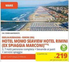 Momo - Hotel  Seaview Hotel Rimini (Ex Spiaggia Marconi)