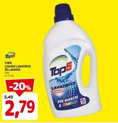 Top5 - Liquido Lavatrice 30 Lavaggi