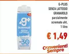 Granarolo - G-plus Senza Lattosio Granarolo - G-plus Senza Lattosio