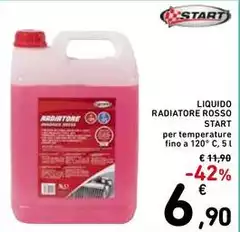 Start - Liquido Radiatore Rosso Start - Liquido Radiatore Rosso