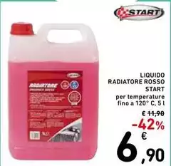 Start - Liquido Radiatore Rosso Start - Liquido Radiatore Rosso