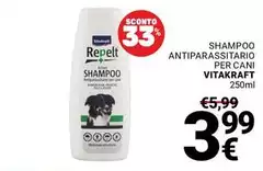 Vitakraft - Shampoo Antiparassitario Per Cani Vitakraft - Shampoo Antiparassitario Per Cani