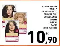 L'Oreal - Colorazione Triplo Trattamento Per Capelli Excellence Creme L'Oreal - Colorazione Triplo Trattamento Per Capelli Excellence Creme