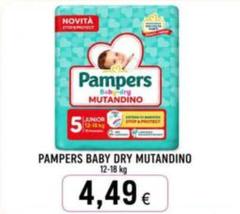 Pampers - Baby Dry Mutandino