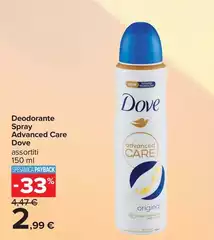 Dove - Deodorante Spray Advanced Care Dove - Deodorante Spray Advanced Care