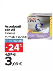Lines - Assorbenti Con Ali Lines - Assorbenti Con Ali