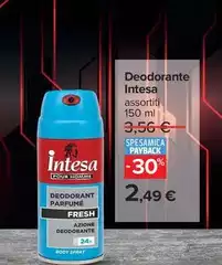 Intesa - Deodorante Intesa - Deodorante