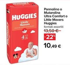 Huggies - Pannolino O Mutandina Ultra Comfort O Little Movers