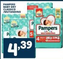 Pampers - Baby Dry Classico/Mutandino